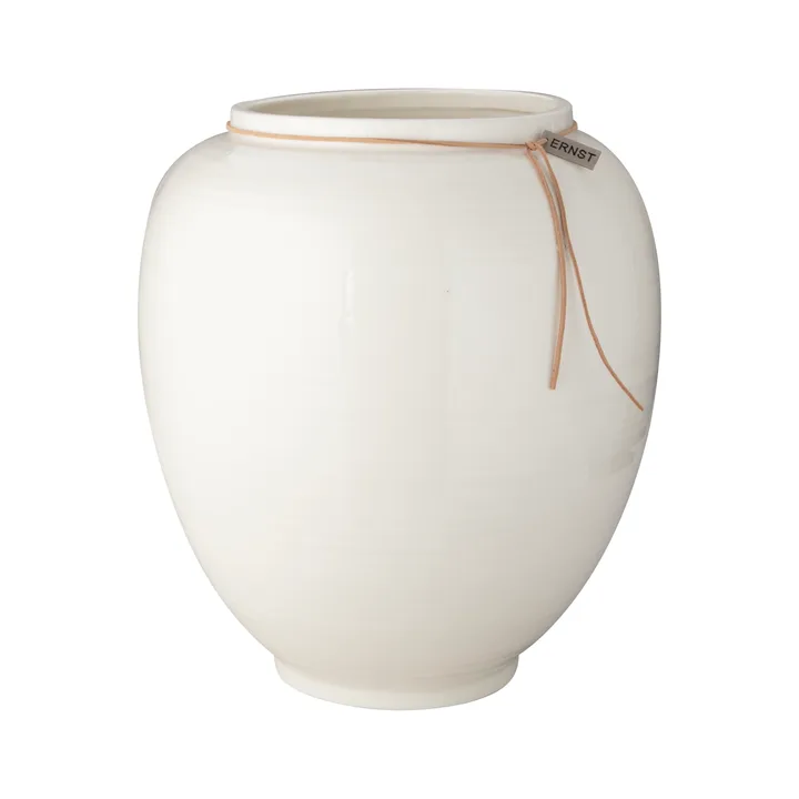 Ernst 白釉花瓶 - 28cm - ERNST