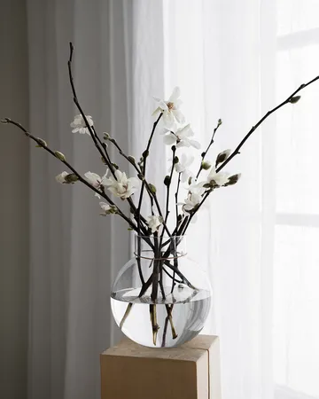 Ernst 玻璃花瓶 高29cm Ø30cm - 透明 - ERNST