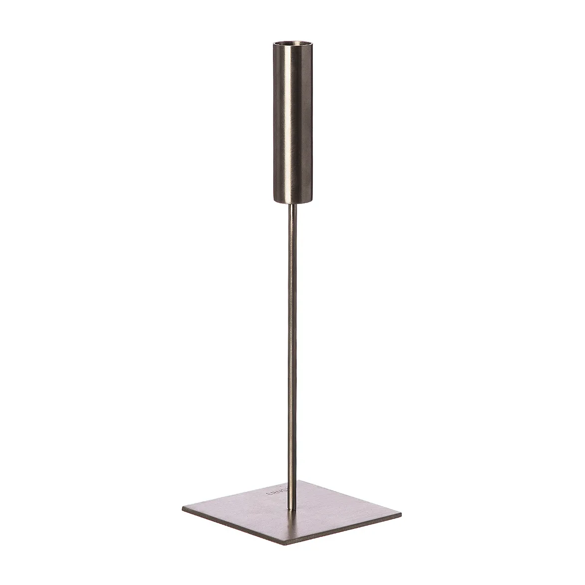 ERNST 30cm金属烛台, Brushed metal ERNST