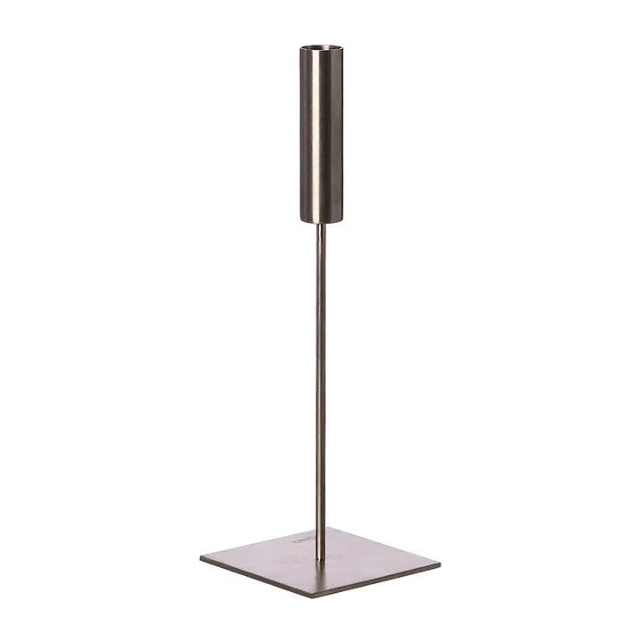 ERNST 30cm金属烛台 - Brushed metal - ERNST
