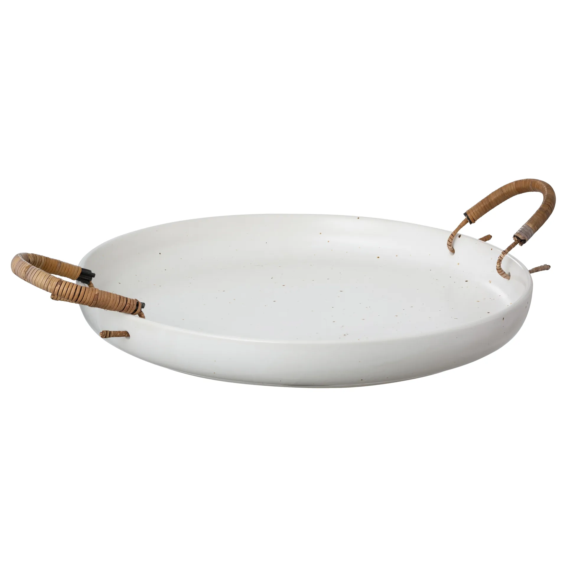 Ernst白色带柄托盘, Ø35cm ERNST