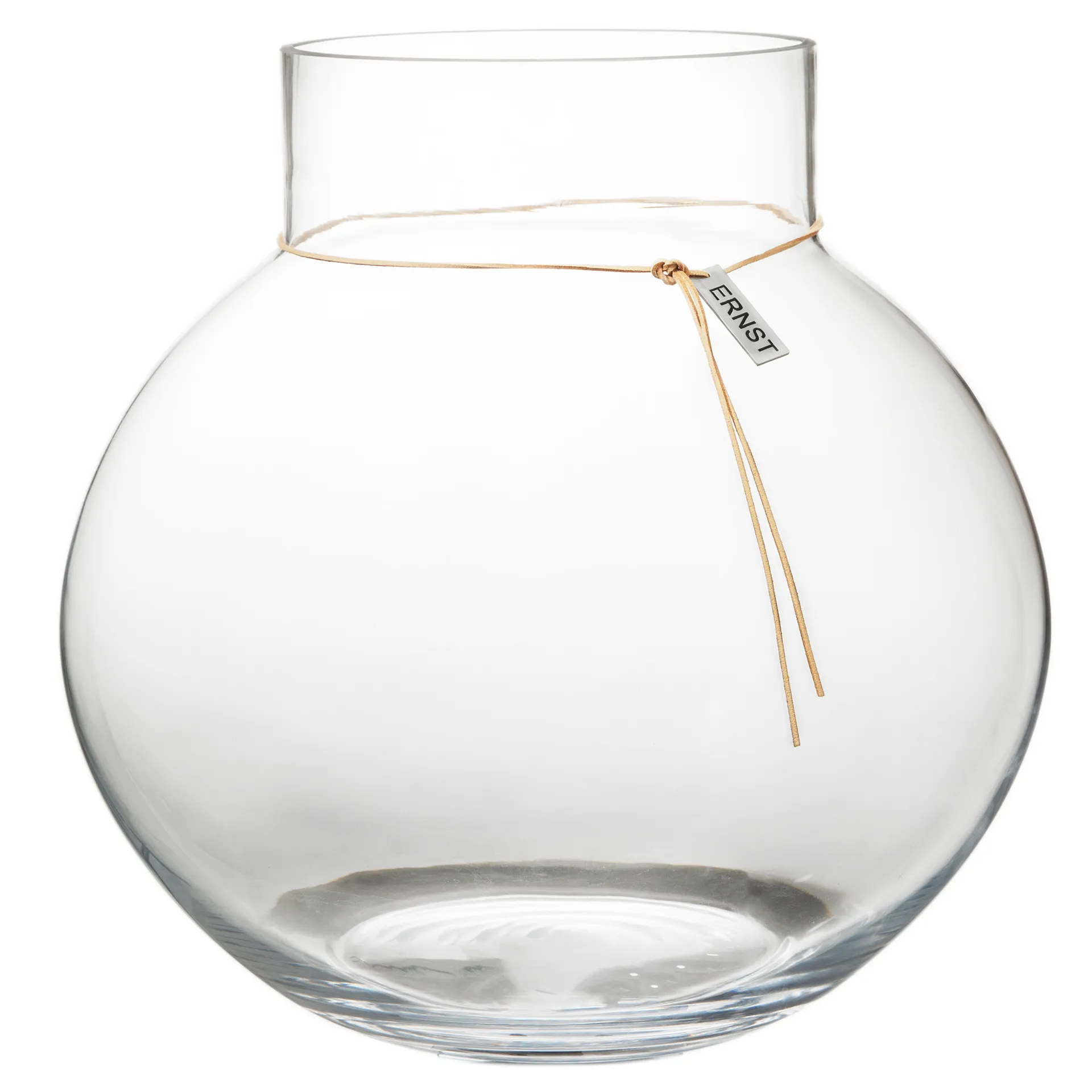 Ernst 玻璃花瓶 高37cm Ø38cm, 透明 ERNST