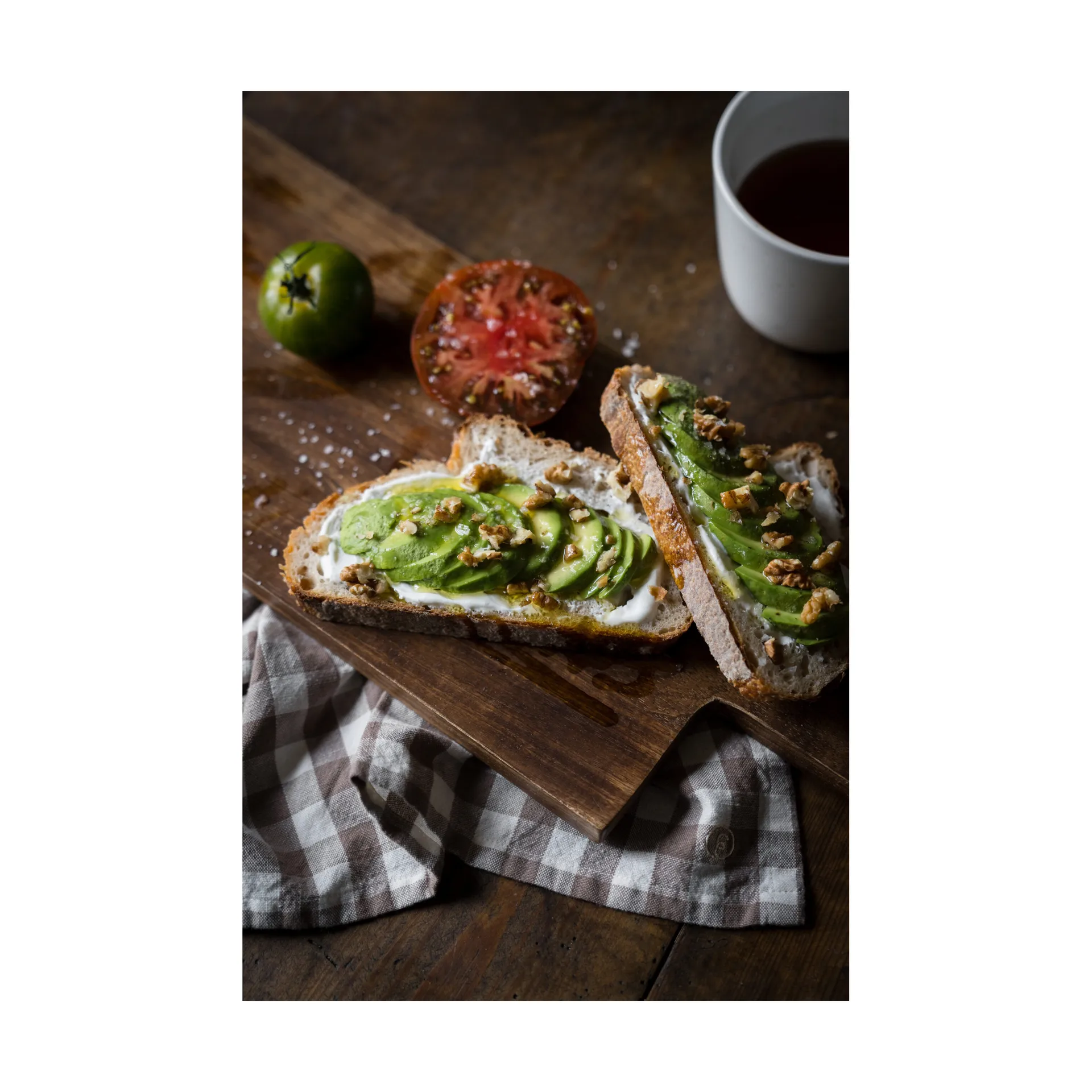 Ernst 餐巾布 格纹 40x40 cm, 米色-白色 ERNST