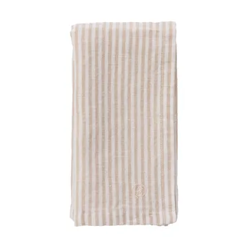 Ernst 餐巾布 细条纹 40x40 cm - 米色-白色 - ERNST