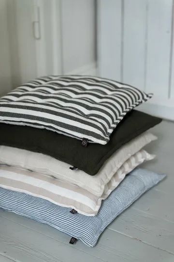 Ernst 座垫 40x40cm - 蓝色-白色 - ERNST