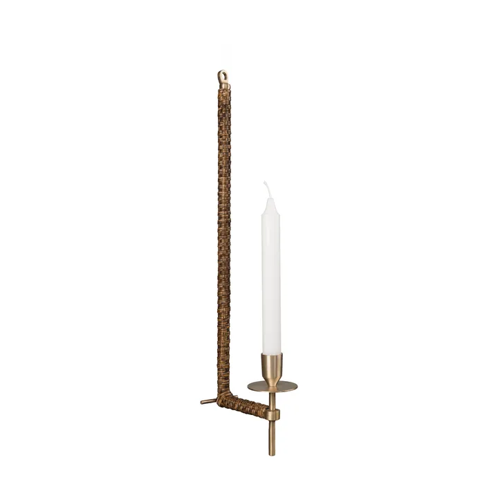 Ernst 编织壁灯 - 黄铜，47cm - ERNST