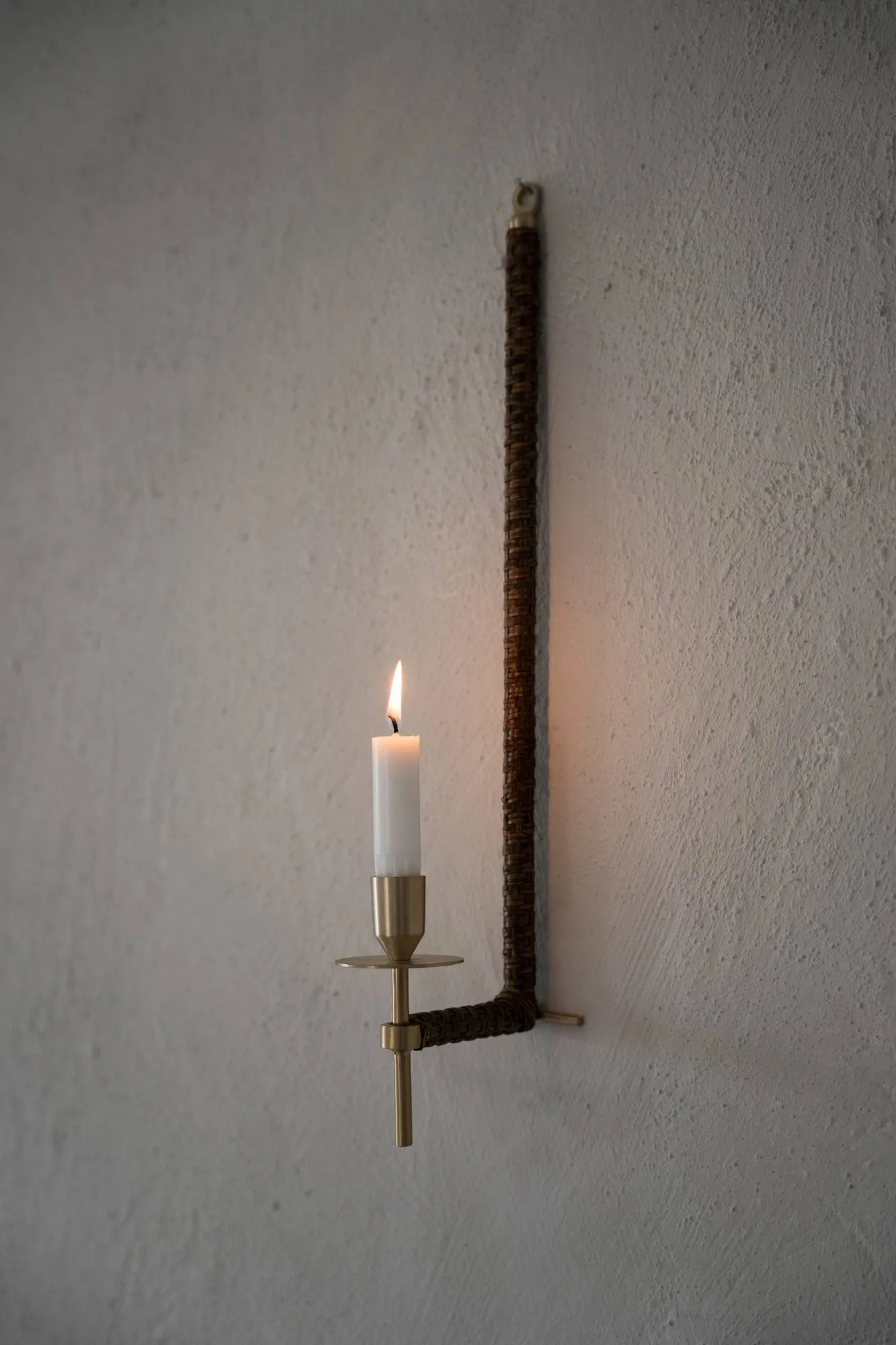 Ernst 编织壁灯, 黄铜，47cm ERNST