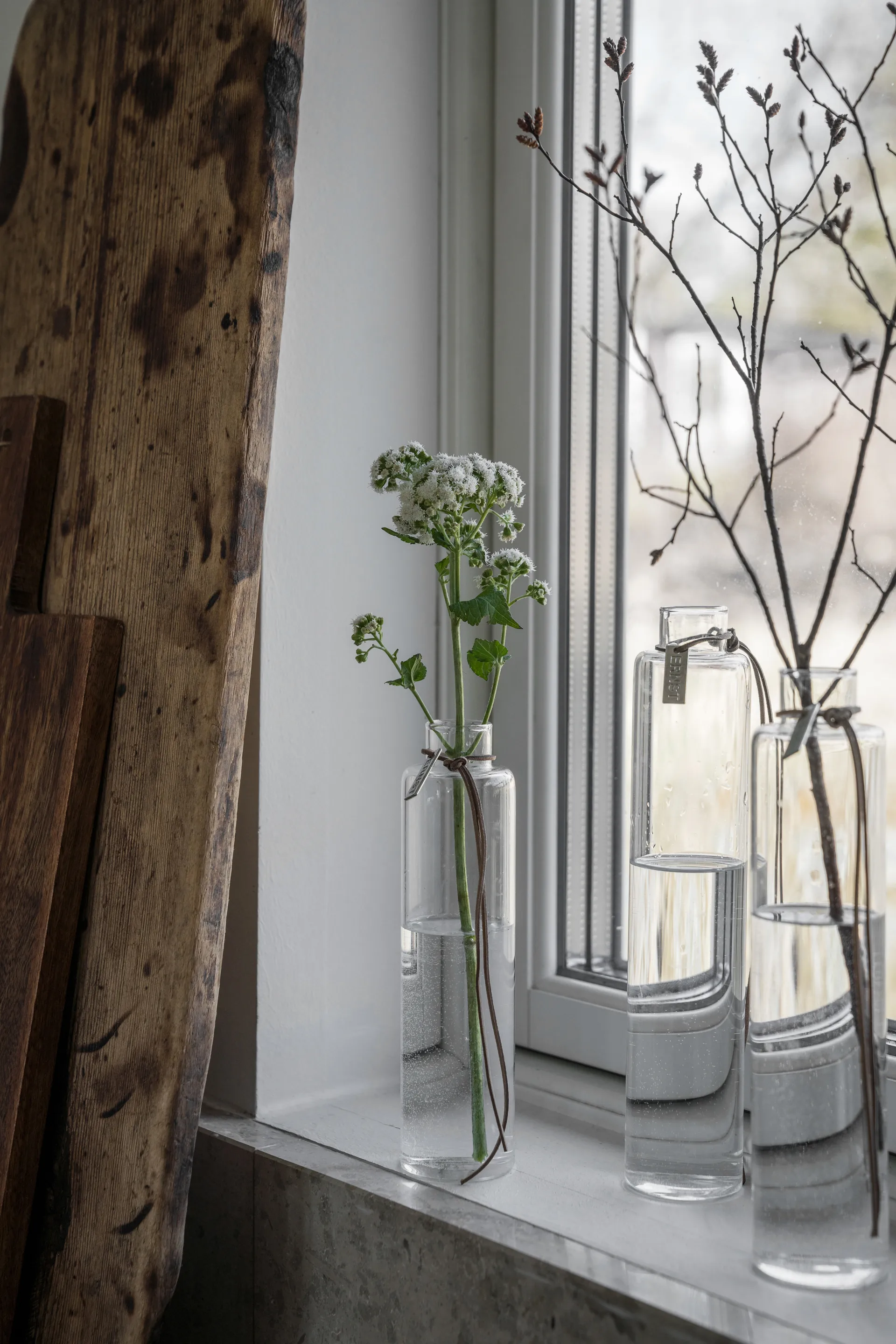 Ernst 玻璃花瓶 Ø5 cm, H 25 cm ERNST