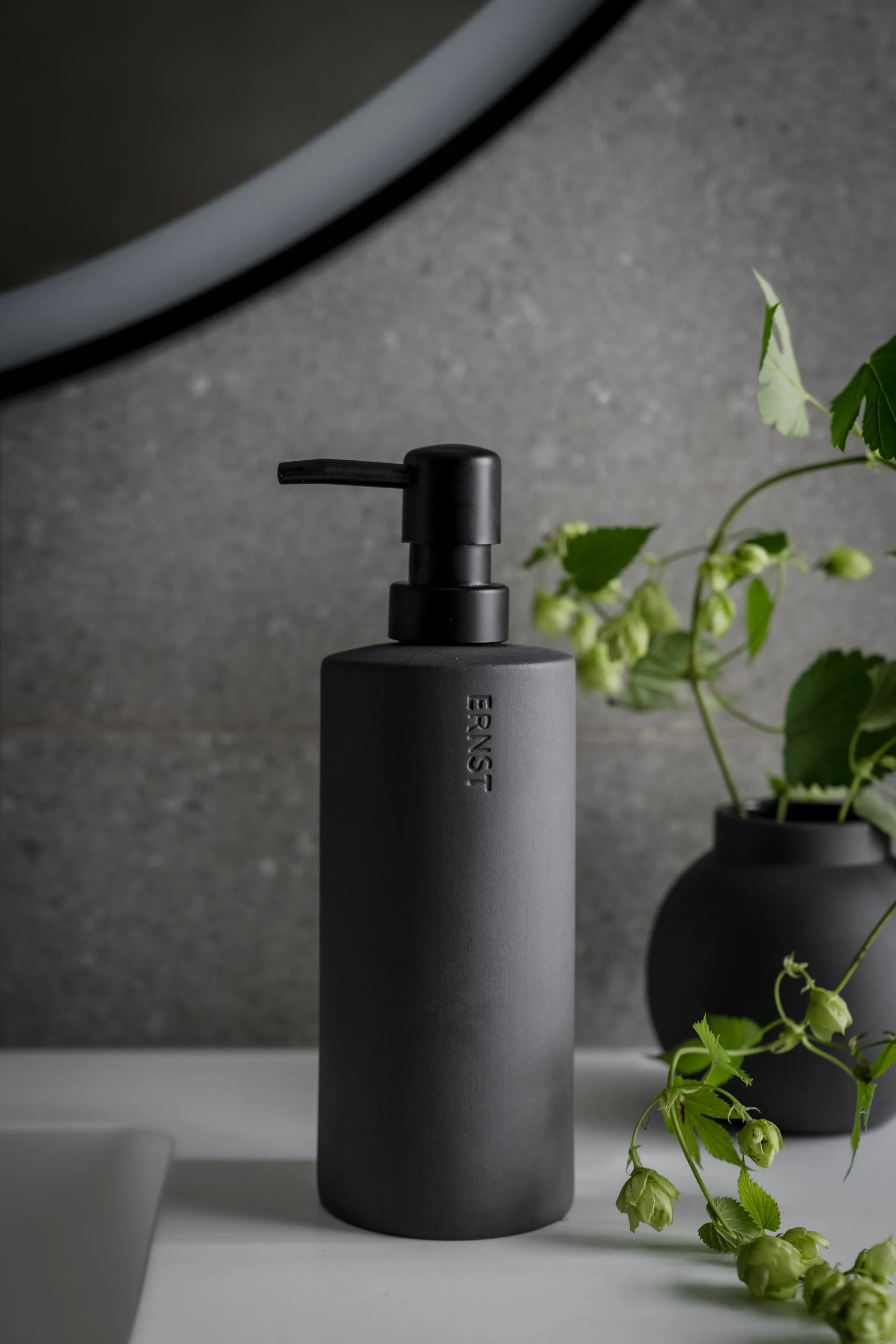 Ernst 皂泵500ml, 深灰色 ERNST
