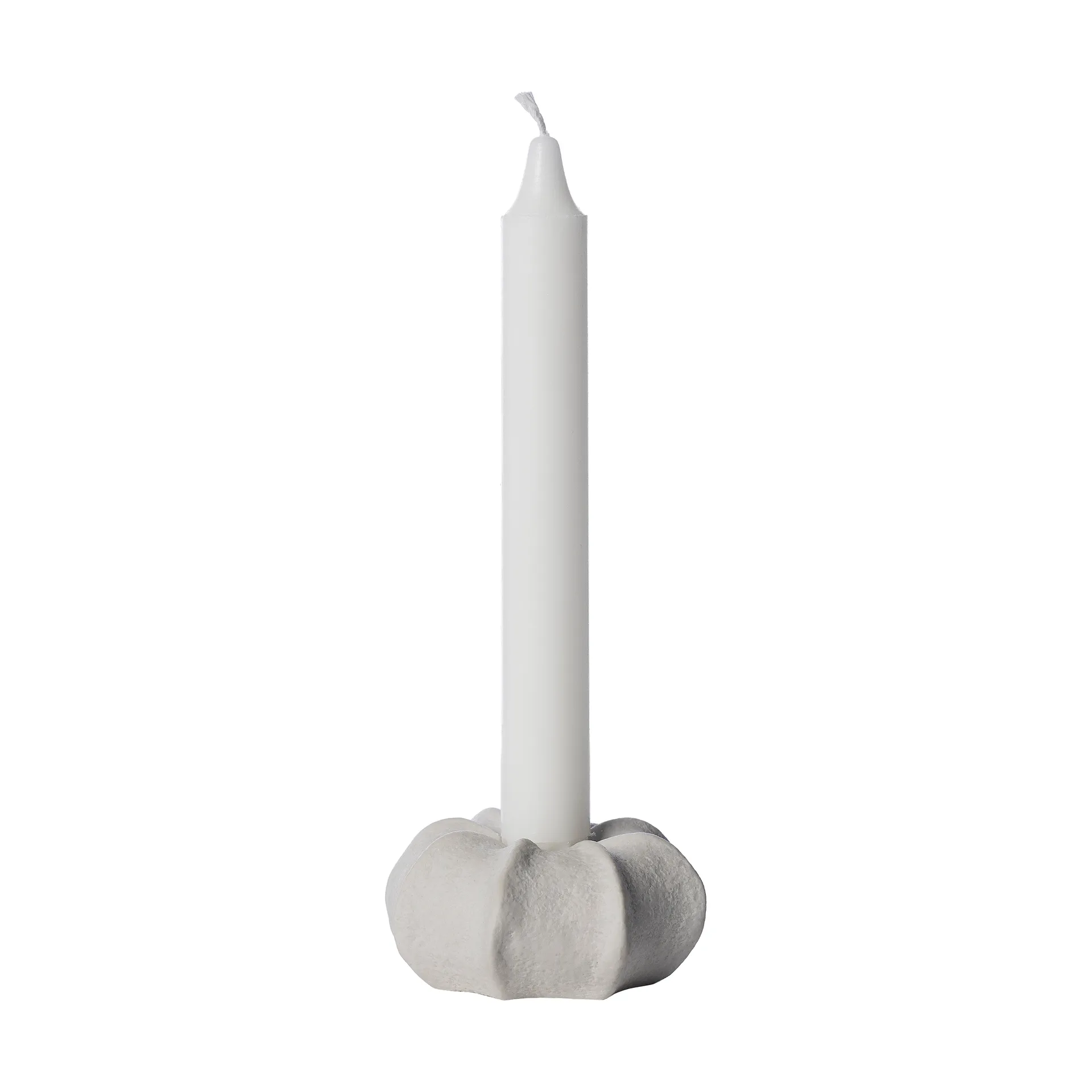 Ernst 炻器烛台 Ø7.5cm, 自然白色 ERNST