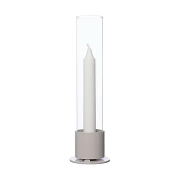 Ernst 圆柱形玻璃烛台Ø7.5cm - 自然白色 - ERNST