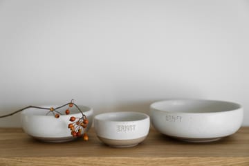 Ernst 碗 - 白色-原色/自然色 底座, Ø8 cm - ERNST