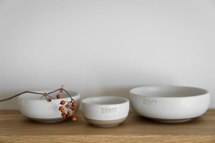 Ernst 碗, 白色-原色/自然色 底座, Ø8 cm ERNST