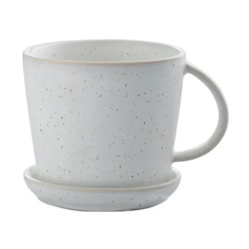Ernst 杯碟套装8.5cm - 白色带斑点 - ERNST