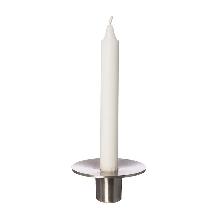 Ernst 拉丝铝烛台Ø9.2cm - 4cm - ERNST