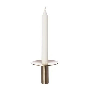 Ernst 拉丝黄铜烛台Ø9.2cm - 7cm - ERNST