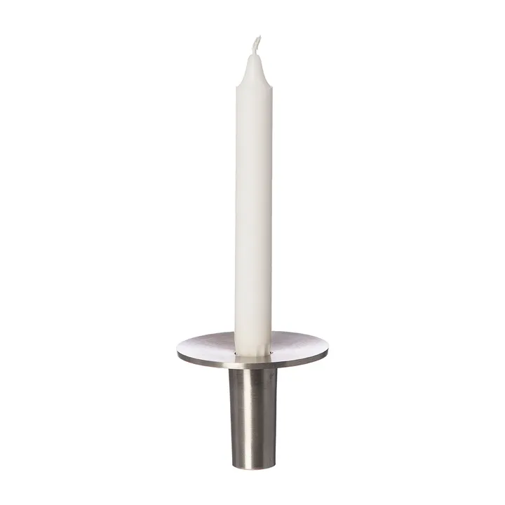Ernst 拉丝铝烛台Ø9.2cm - 7cm - ERNST