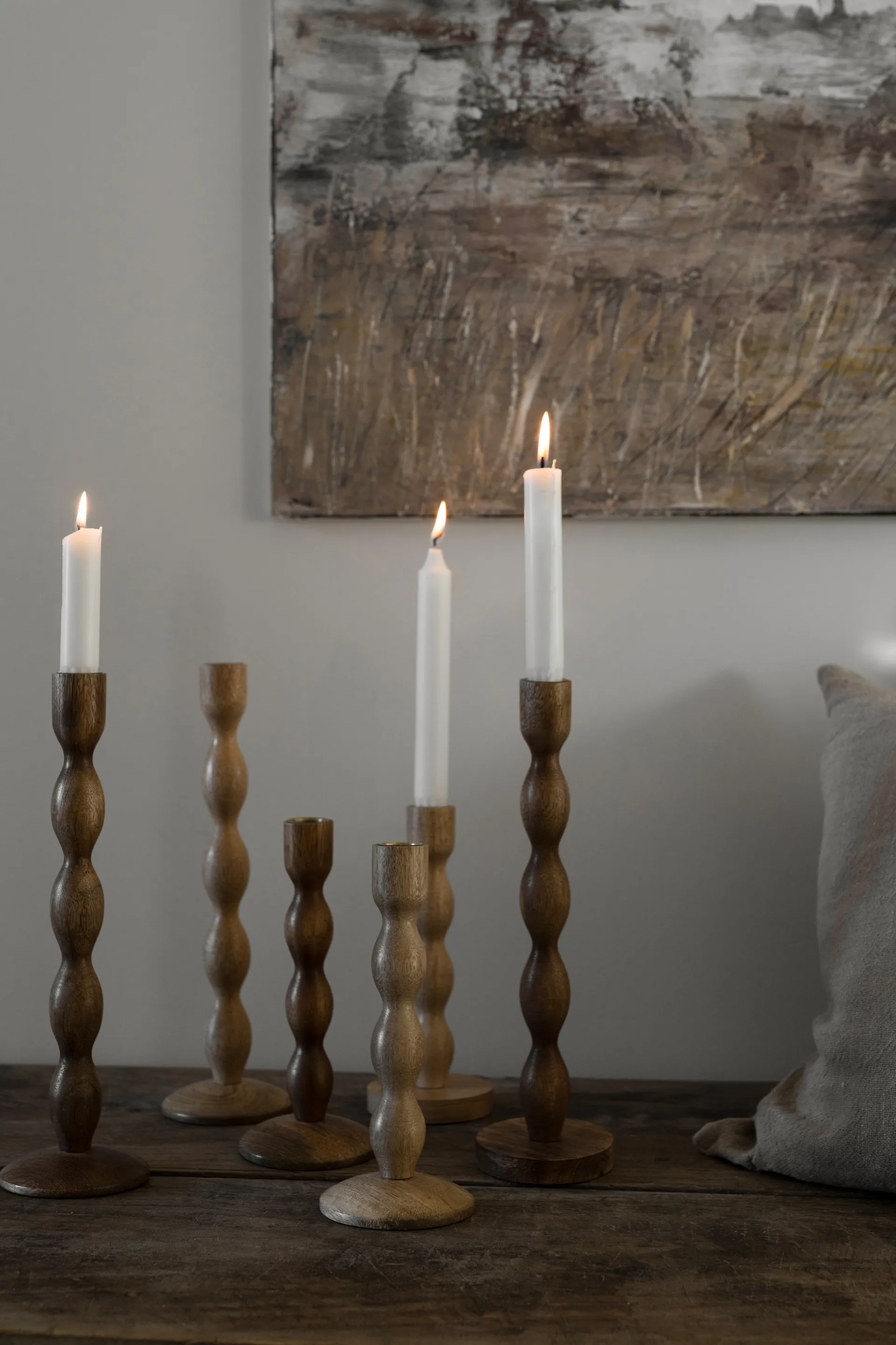 Ernst 烛台 Ø9x31 cm, 原色/自然色 ERNST