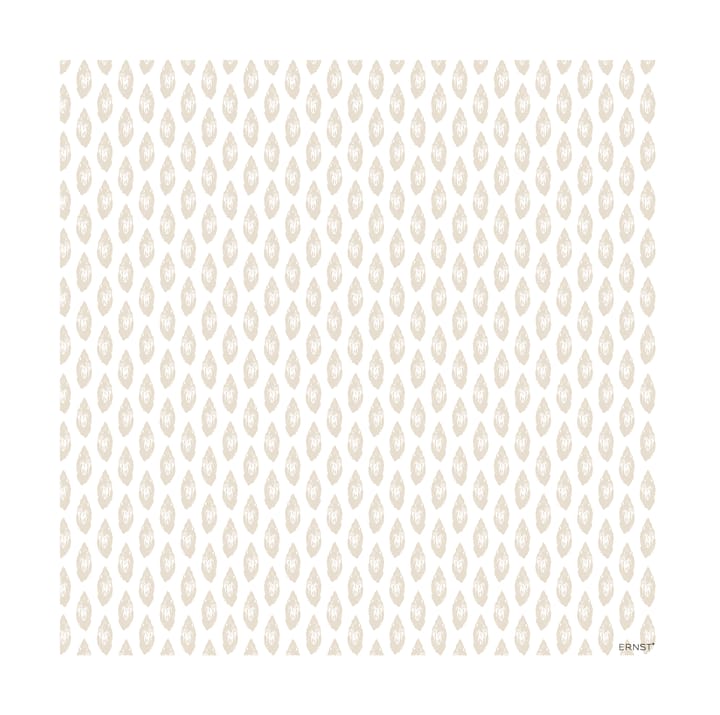 Ernst 餐巾纸 almond 33x33 cm 20-pack - White-beige - ERNST