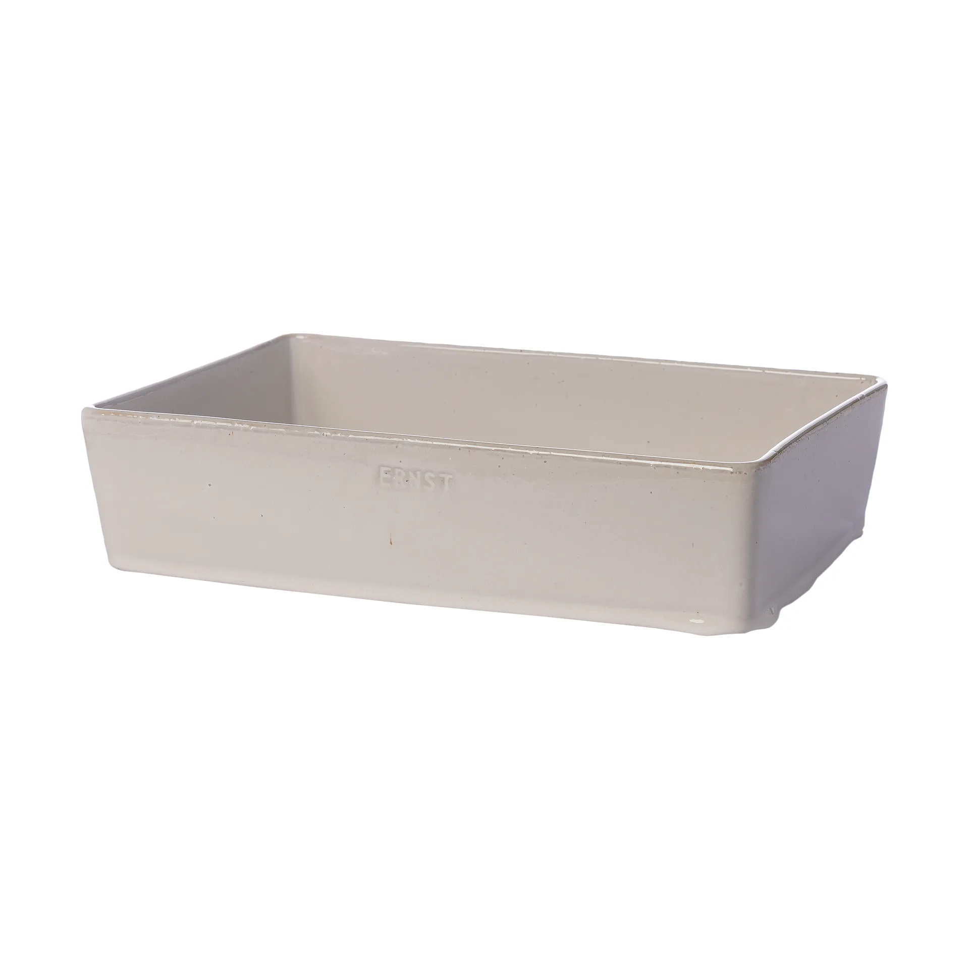 Ernst baking dish 18x27 cm, 原色/自然色 白色 ERNST