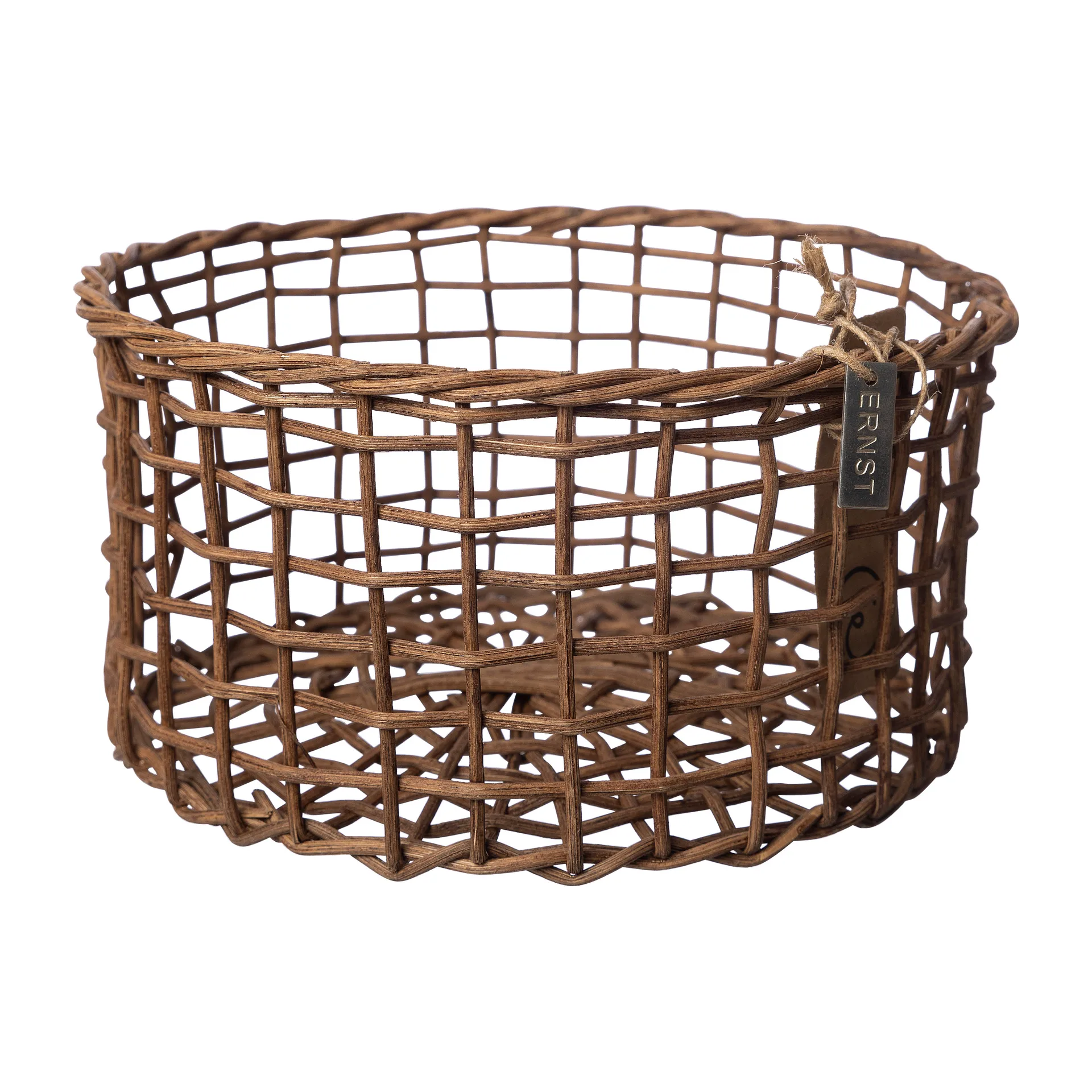 Ernst basket bamboo 四件套装, Dark 棕色 ERNST
