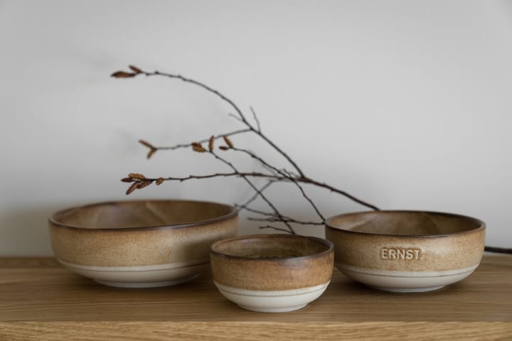 Ernst 碗, ��褐色-原色/自然色 bottom, Ø8 cm ERNST