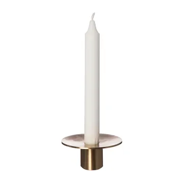 Ernst 烛台 brushed brass Ø9.2 cm - 4 cm - ERNST