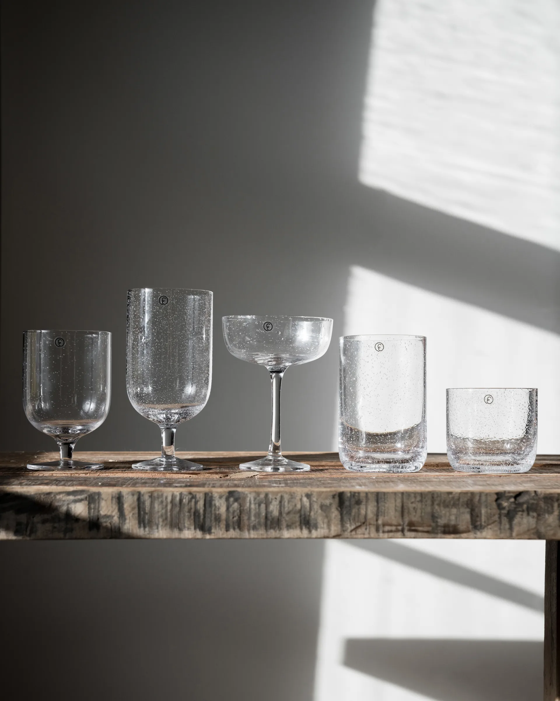 Ernst 杯子/玻璃杯/酒杯 bubbly 玻璃 25 cl 两件套装, 透明 ERNST