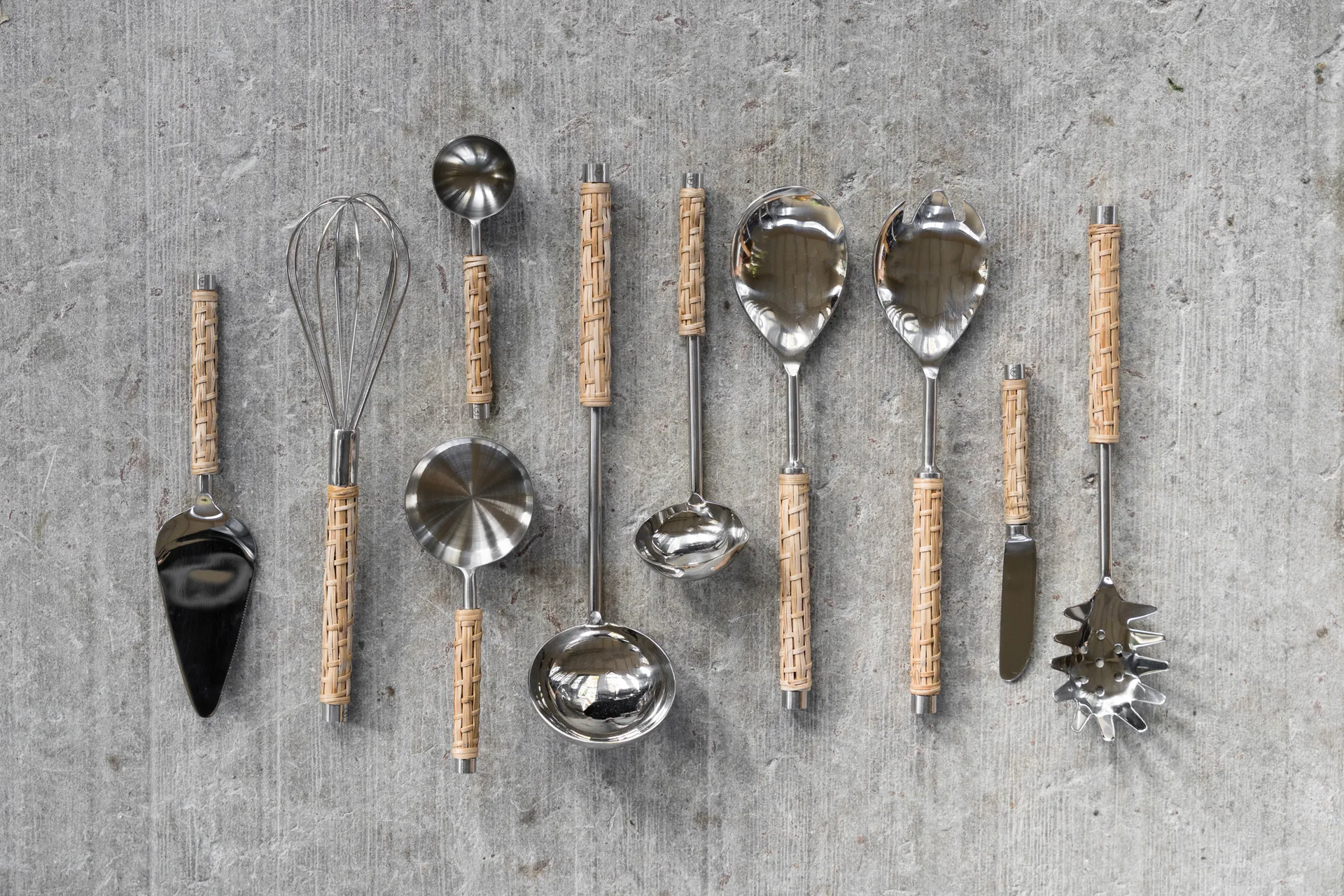 Ernst cake server braided handle, Seagrass, 24.5 cm ERNST