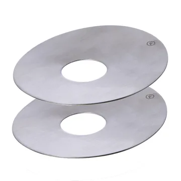 Ernst candle cuff Ø8.3 cm 两件套装 - Brushed metal - ERNST