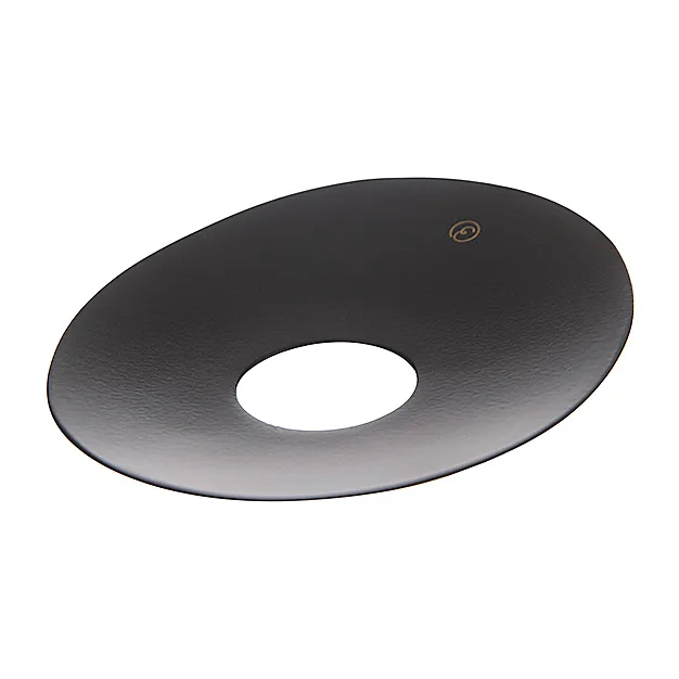 Ernst candle cuff Ø8.3 cm 两件套装, 黑色 ERNST