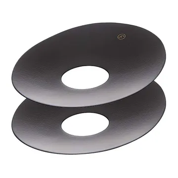 Ernst candle cuff Ø8.3 cm 两件套装 - 黑色 - ERNST