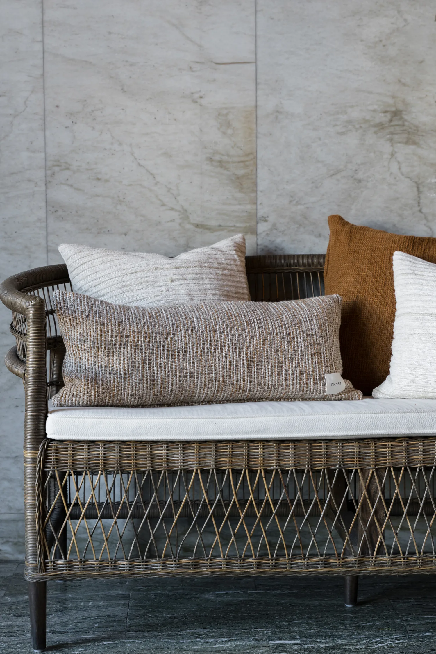 Ernst 靠枕套, Caramel-米色, 50x50 cm ERNST