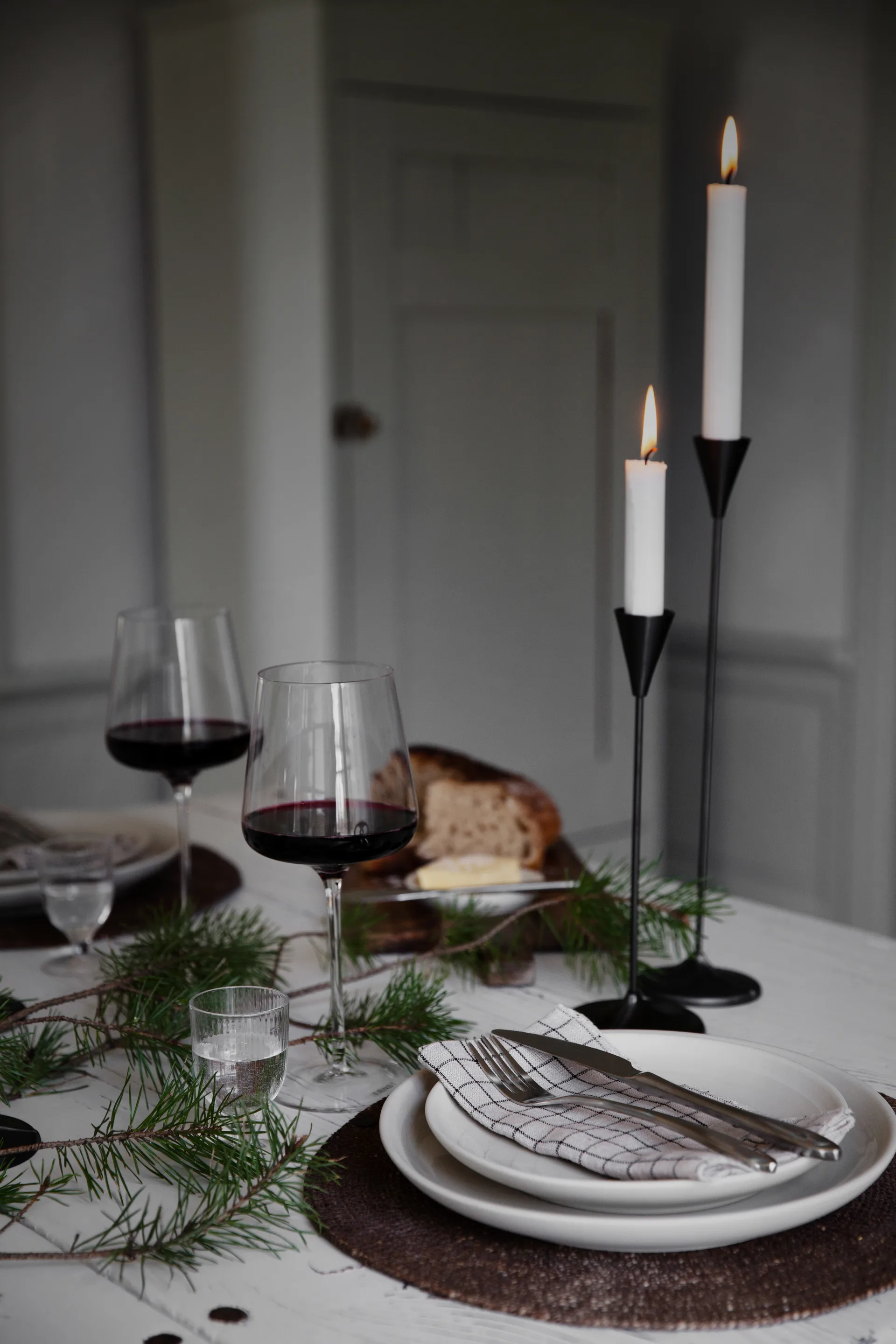 Ernst 烛台 chrome, 35 cm ERNST