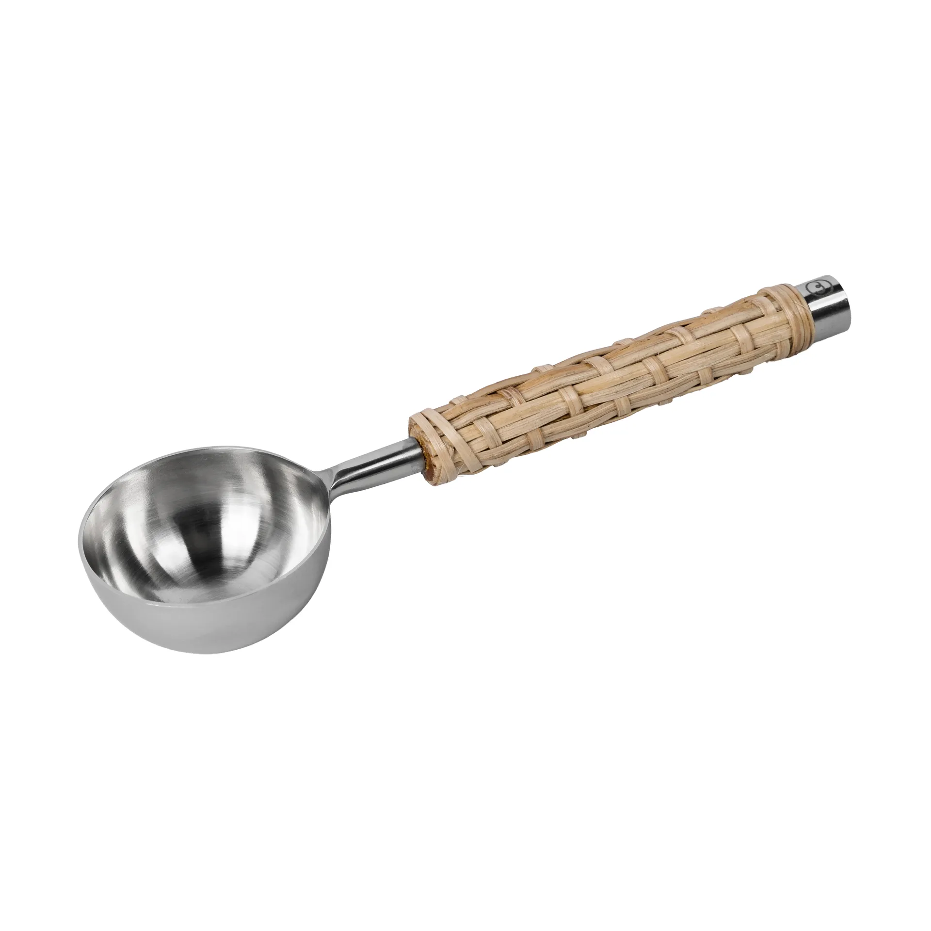 Ernst coffee scoop with braided handle, Seagrass, 18.5 cm ERNST