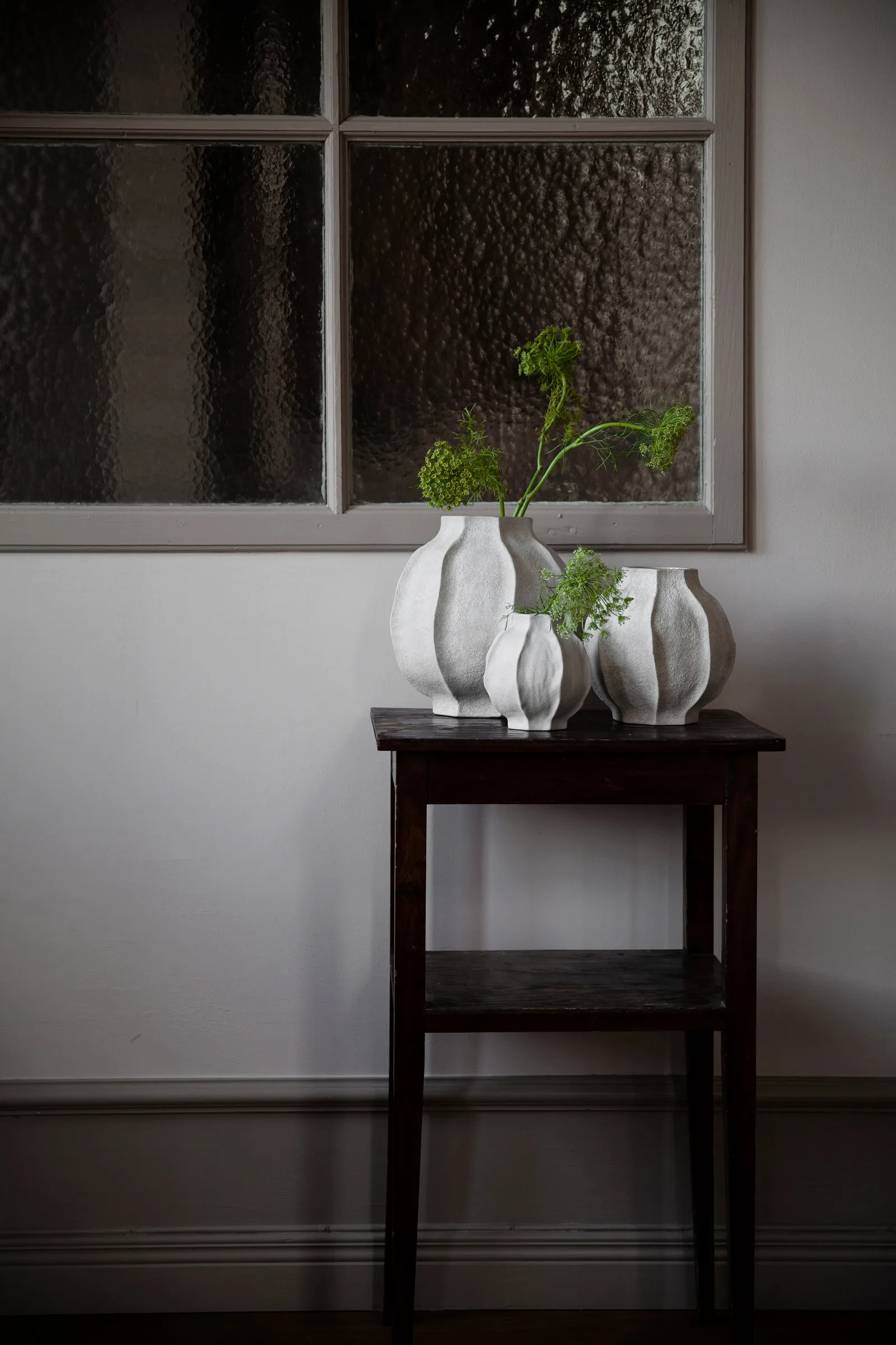 Ernst 花瓶 dented stripe, 14 cm ERNST