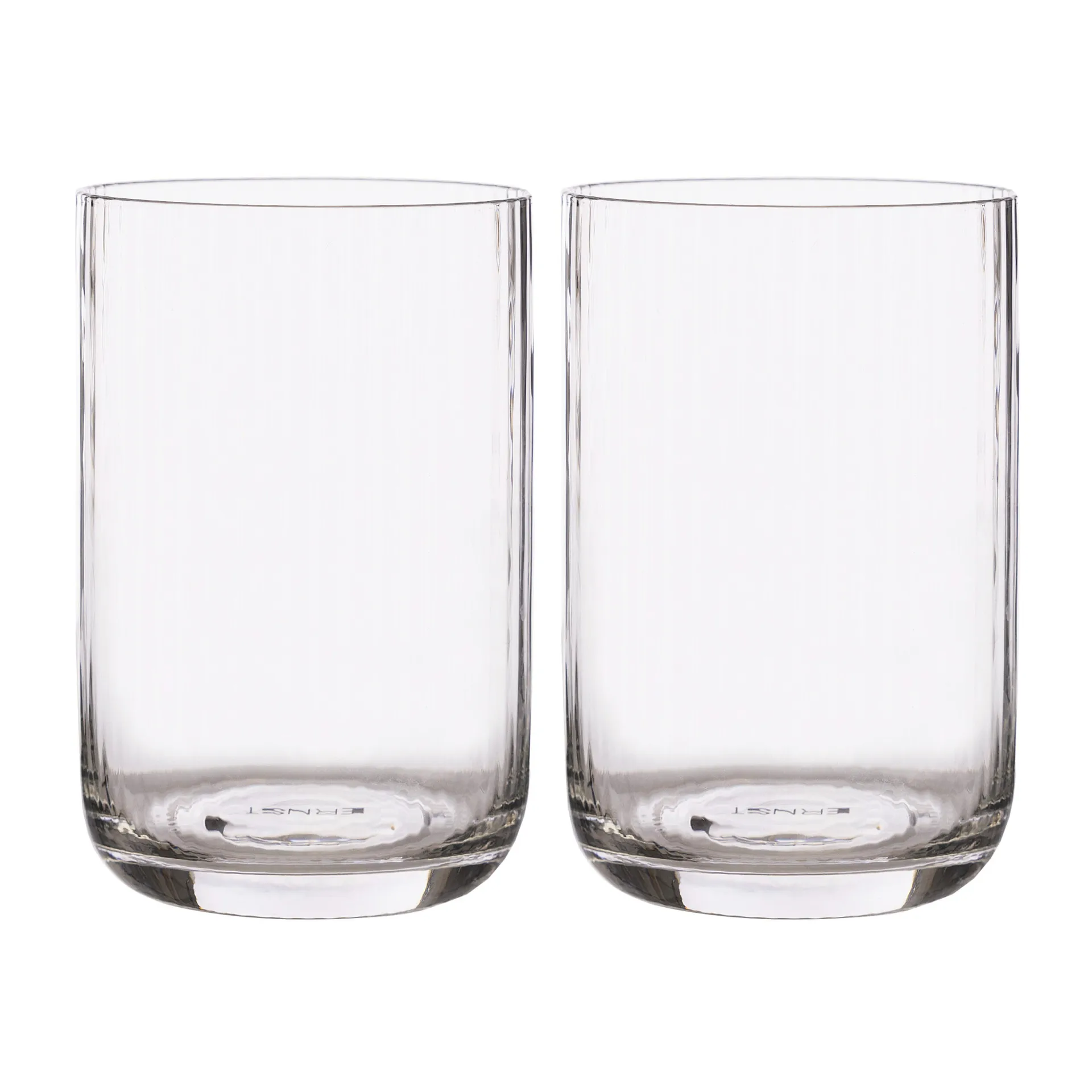 Ernst drinking glass ribbed 两件套装, 50 cl ERNST