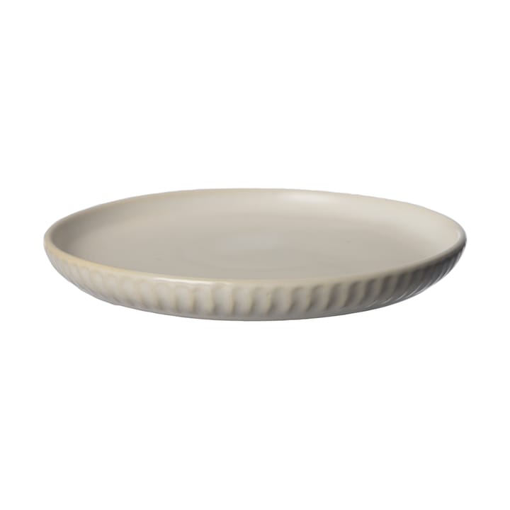 Ernst 碟子 fluted Ø16 cm. - 米白色 - ERNST