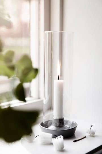 Ernst 烛台 glass cylinder - 灰色 - ERNST