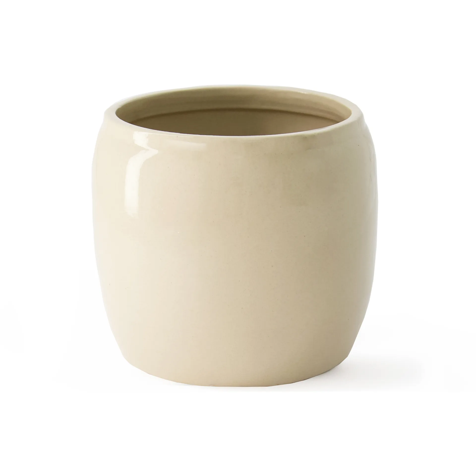 Ernst glazed 花盆  Ø17.5 cm, 米色 ERNST