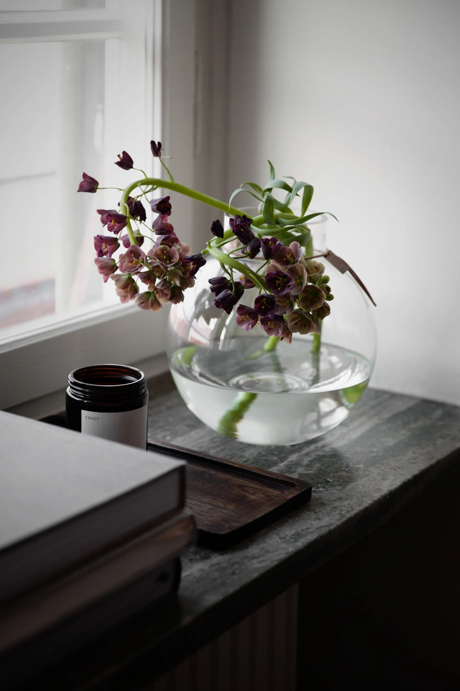 Ernst 玻璃 花瓶  H22cm Ø21cm, clear ERNST