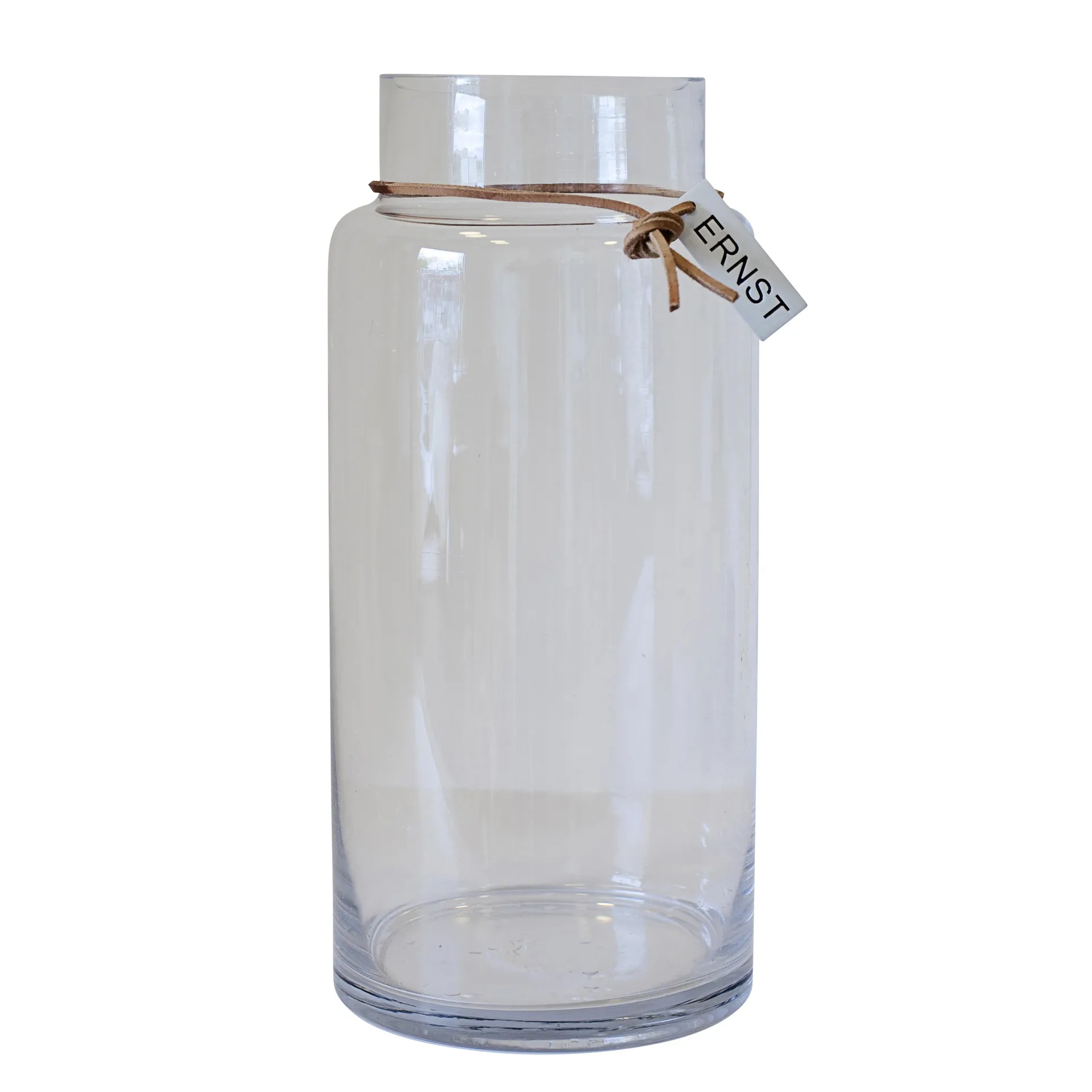 Ernst 玻璃 花瓶  H33cm Ø11.5cm, clear ERNST