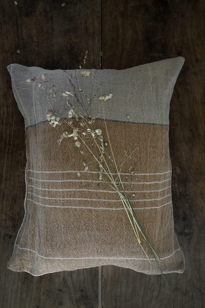 Ernst 靠枕套 half-linen 40x60 cm, Caramel-原色/自然色 ERNST