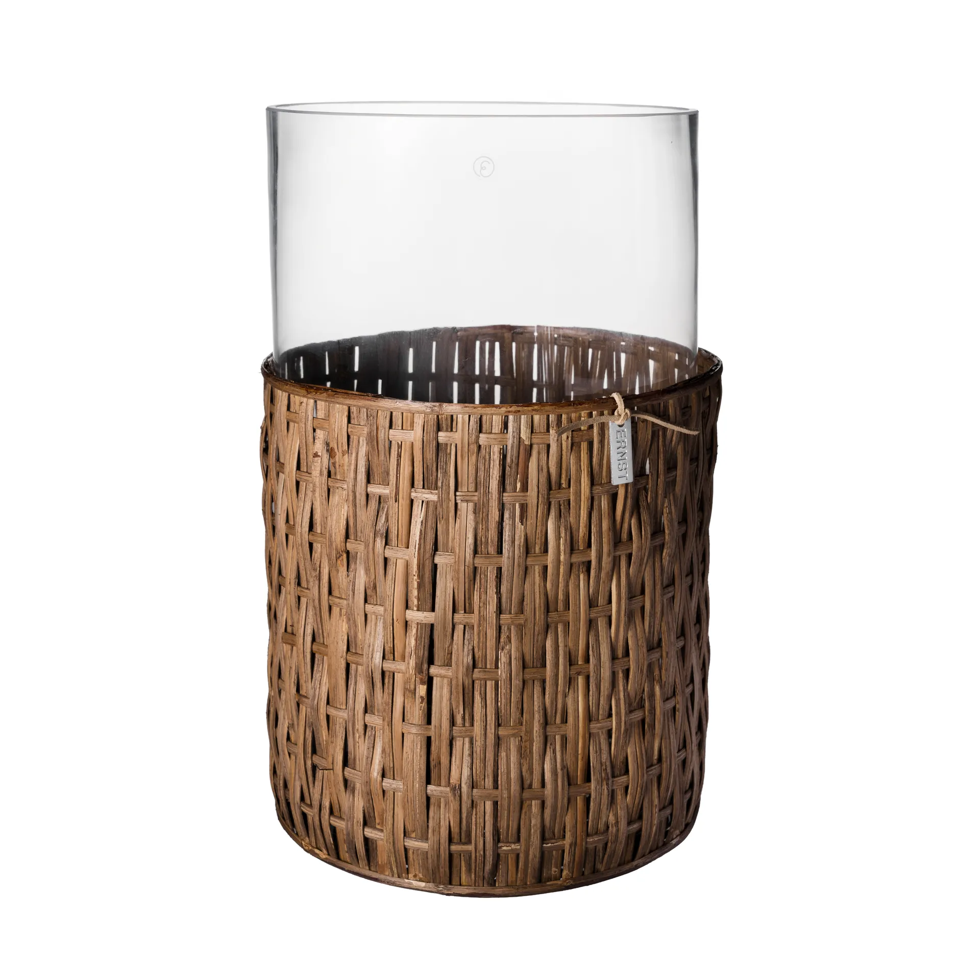 Ernst 花瓶/烛台 in 篮子, 深褐色, Ø18x30 cm ERNST