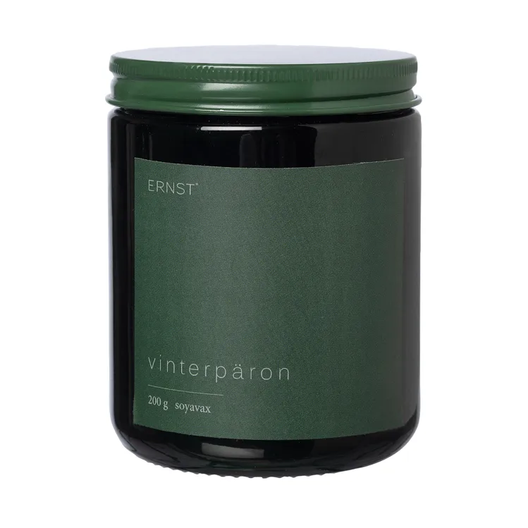 Ernst 香薰蜡烛 in 玻璃 （含盖子） Ø9 cm, Winter pear ERNST