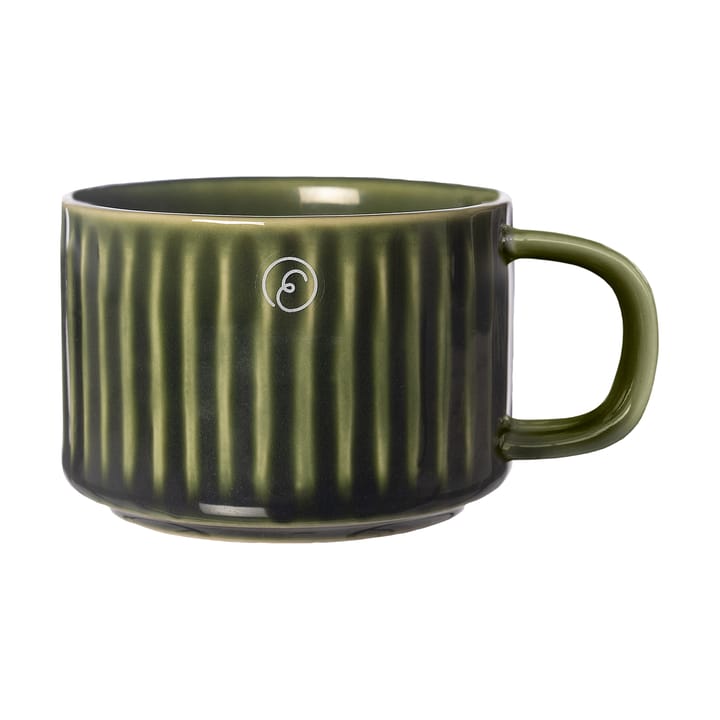 Ernst mulled 葡萄酒杯 ribbed 小 10 cl - 绿色 - ERNST