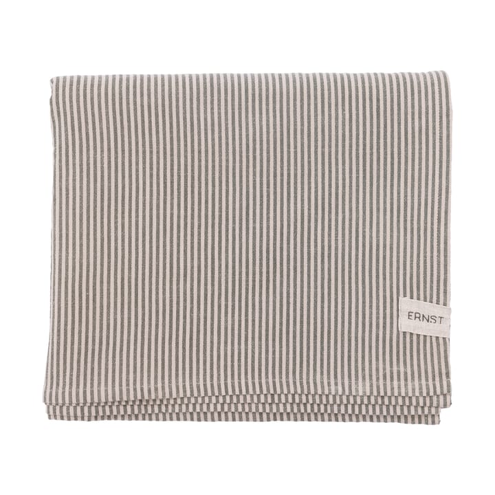 Ernst 桌布 narrow stripes 145x300 cm - 绿色-米色 - ERNST