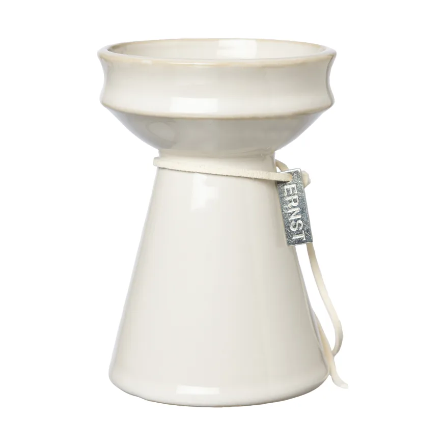 Ernst onion 花瓶 12 cm, 原色/自然色 白色 ERNST