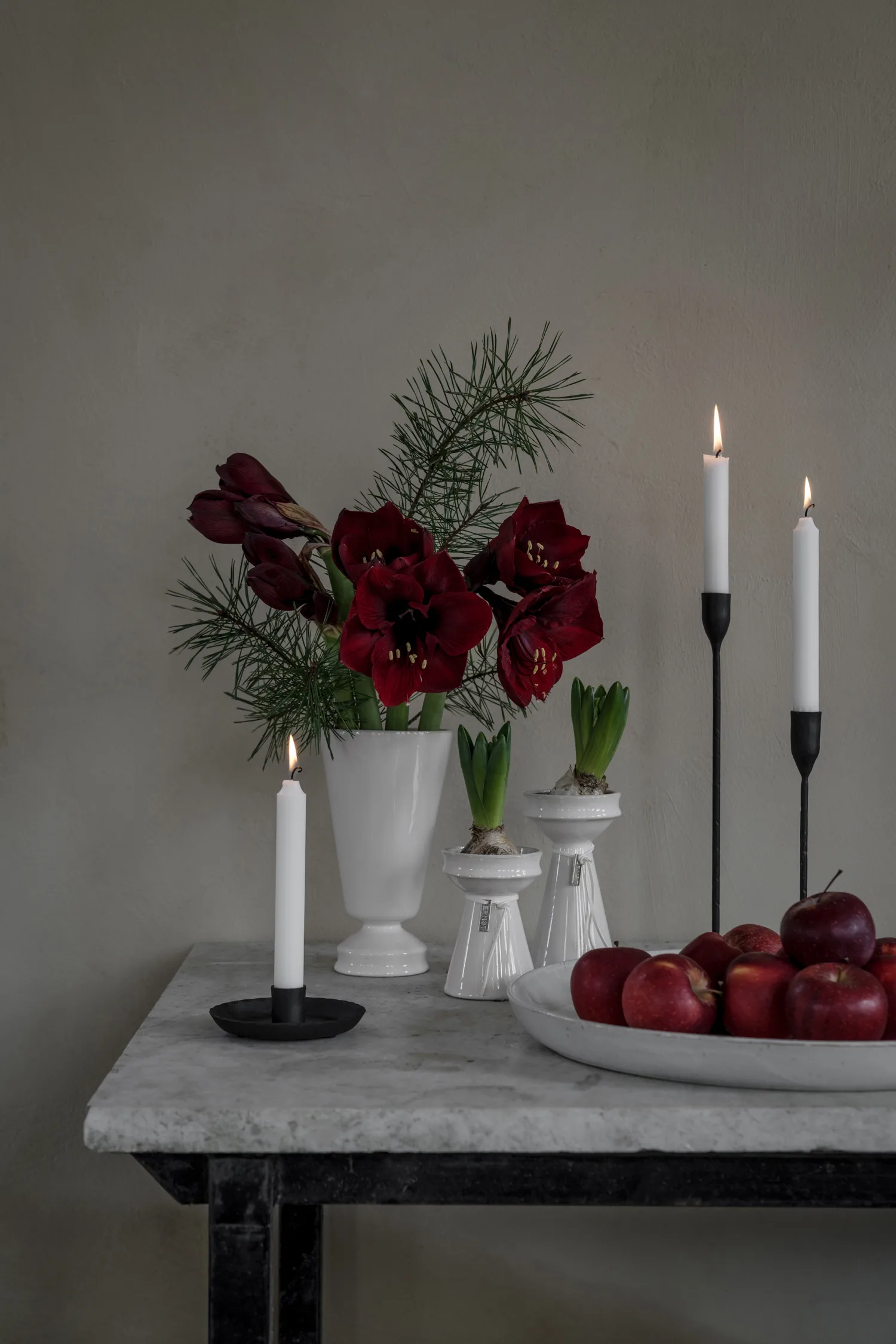 Ernst onion 花瓶 16 cm, 原色/自然色 白色 ERNST