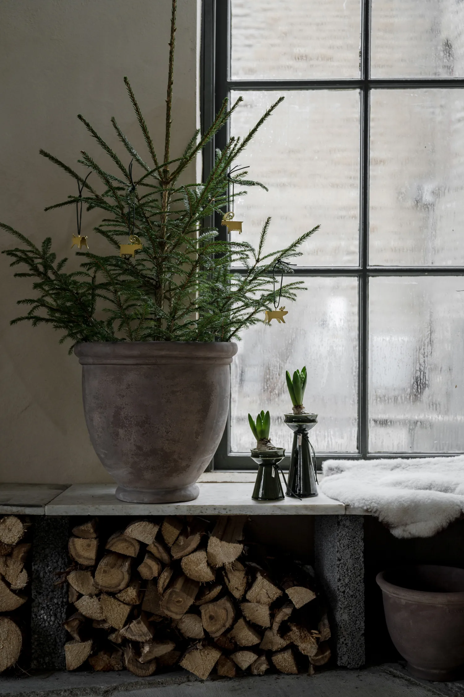 Ernst onion 花瓶 20 cm, 深绿 ERNST